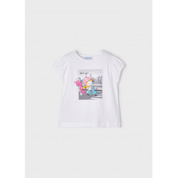 Camiseta niña muñeca moto...