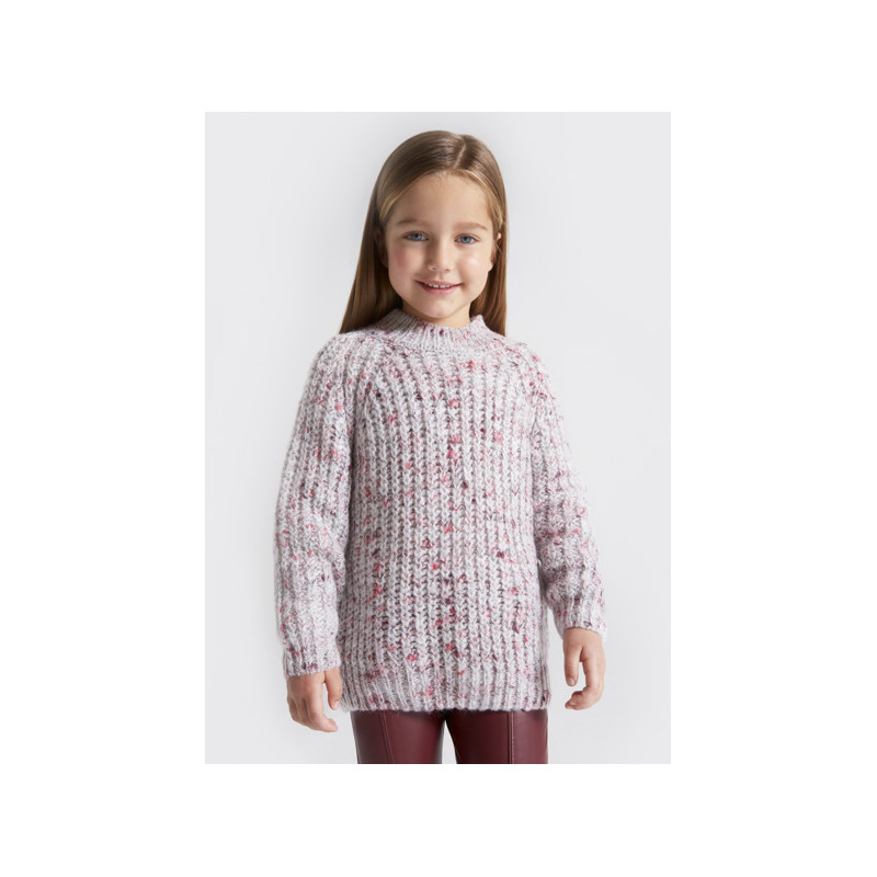 Jersey tricot colores frambuesa niña Talla A