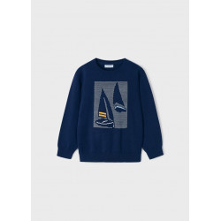 Jersey punto azul barco...
