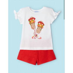 Conjunto camiseta y short...