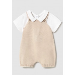 Conjunto peto tricot y...
