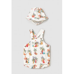 Conjunto peto con gorro y...