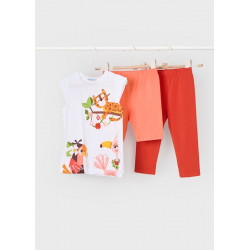 Conjunto camiseta animales...