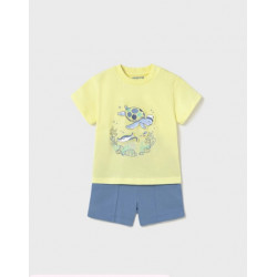 Conjunto camiseta tortuga y...