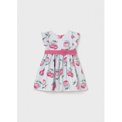 Vestido estampado frutal...