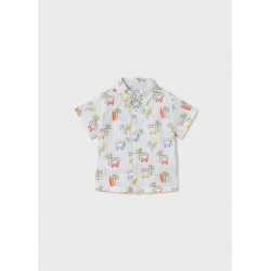 Camisa estampada surf bebé...