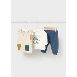 Conjunto chaleco bolsillos...