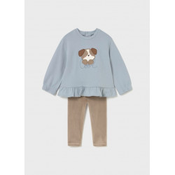 Conjunto sudadera perrito y...