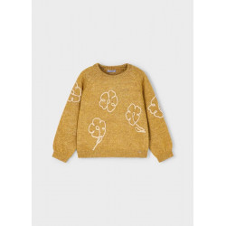 Conjunto jersey mostaza y...