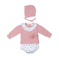 Conjunto jersey con ranita...