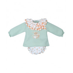 Conjunto sudadera zorrito y...