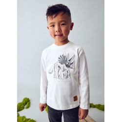 Camiseta relieve dinosaurio...