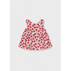 Vestido estampado fresas...