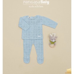 Primera puesta moceta azul...