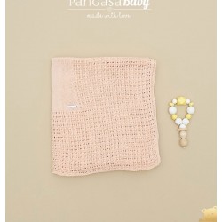 Chal calados rosa empolvado...