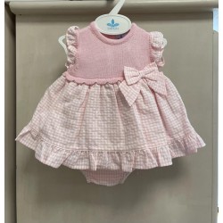 Jesusito vichy rosa bebé Asga