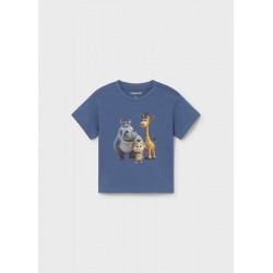 Camiseta cobalto animalitos...