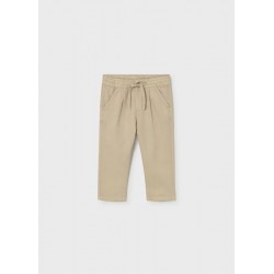 Pantalón largo con lino...
