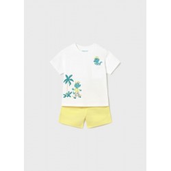 Conjunto bermuda y camiseta...