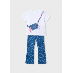 Conjunto legging corazones...