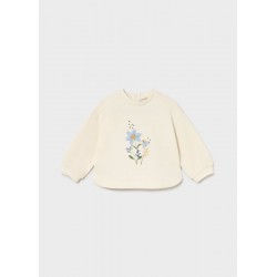 Sudadera flor bebé Mayoral