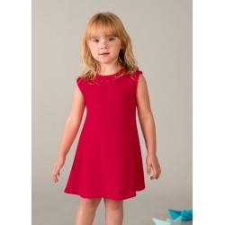 Vestido tachuelas niña Mayoral