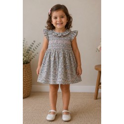 Vestido Paula punto smock Asga