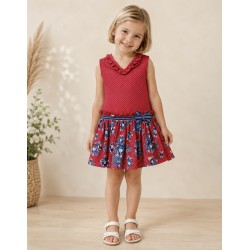 Vestido escote pico Basmartí