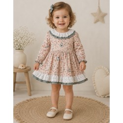 Vestido estampado niña Lor...