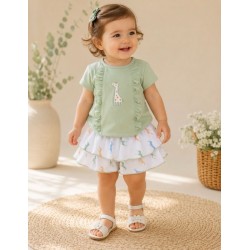 Conjunto menta bebé Tony...