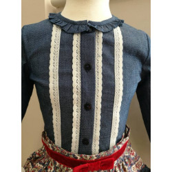 Conjunto camisa y falda