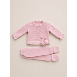 Conjunto 2 piezas rosa...
