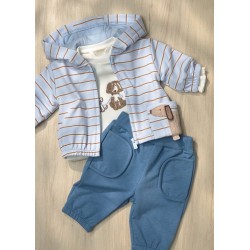 Chándal 3 piezas sudadera...