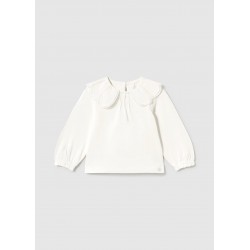 Blusa cuellos bebé niña...
