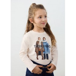 Camiseta diferent niña Mayoral