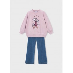 Conjunto sudadera y legging...