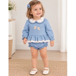 Conjunto 2 piezas azul...