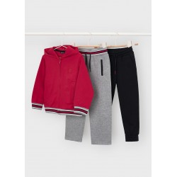Chandal 2 pantalones rojo...